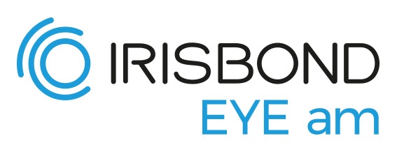 Irisbond EYE am with blue circle logo