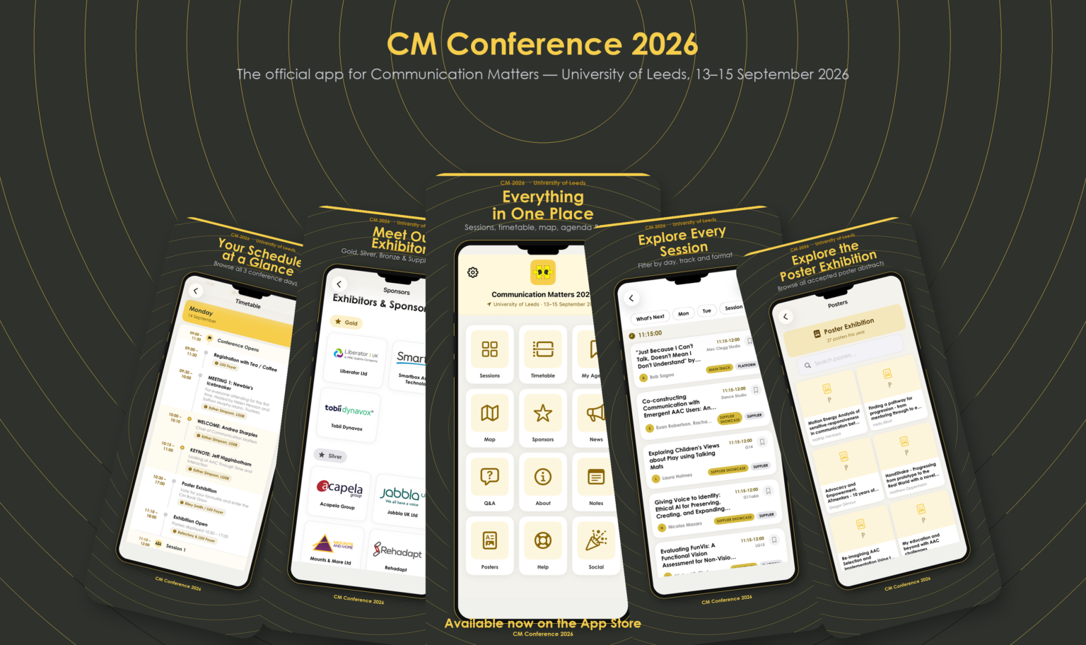 CM Conference App - Hero Collage